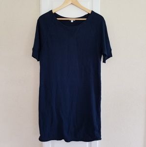 GAP Comfy Navy Blue Sweatshirt Dress size XS